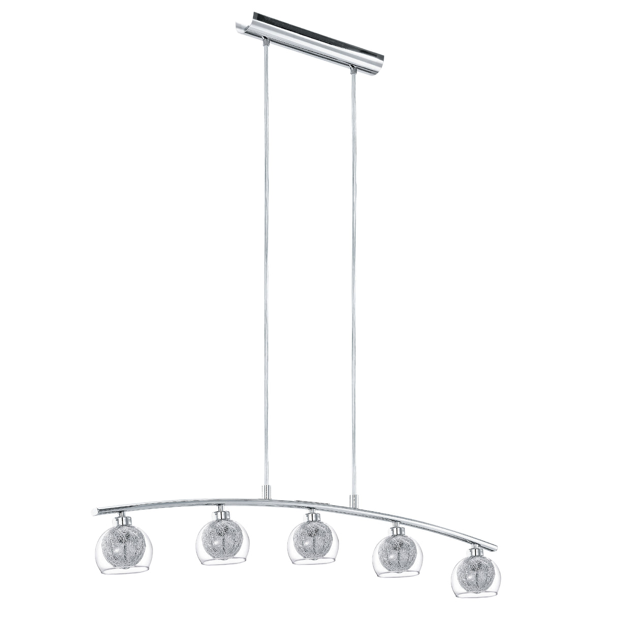 Lámpara Colgante Contemporáneo Gris Acero Ajustable 9x90x110 450 Lúmenes - Iluminacion | Bylmo