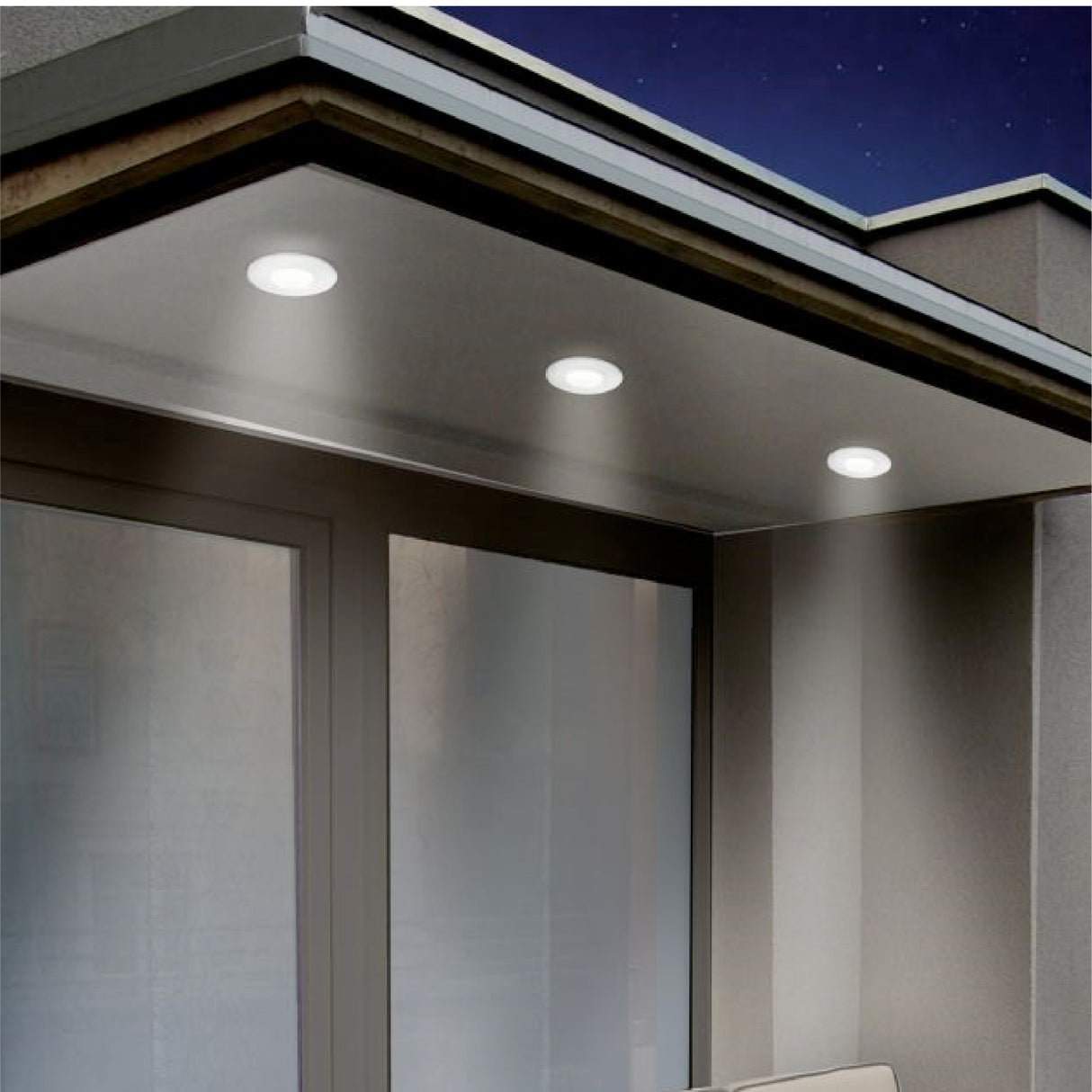 Lámpara Empotrable Contemporáneo Blanco 22x4x5cm LED 1600 Lúmenes - Iluminacion | Bylmo