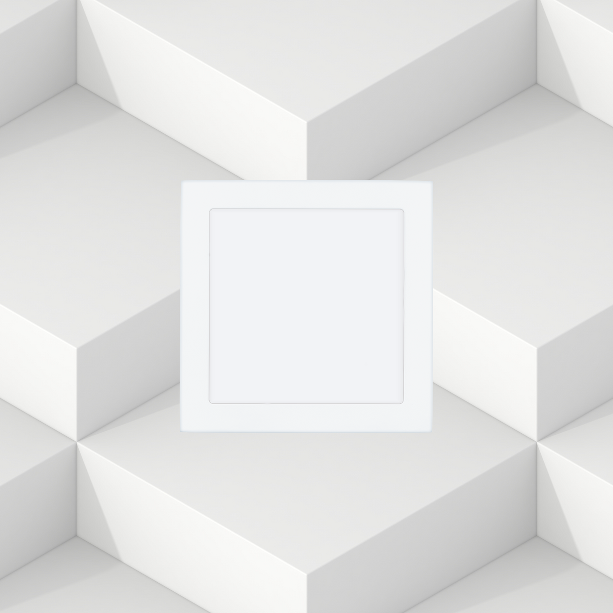 Lámpara Empotrable Contemporáneo Blanco 17x3x17cm LED 1100L 160 IP20 - Iluminacion | Bylmo