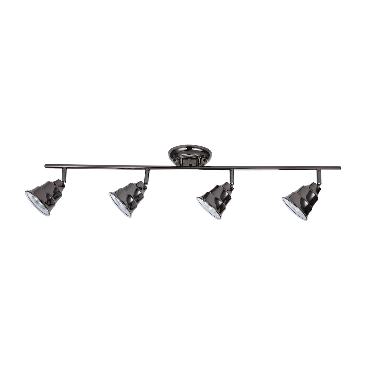 Spot de Iluminación Industrial 9x83x19 Negro Acero Pared LED 35 4 Luces - Iluminacion | Bylmo