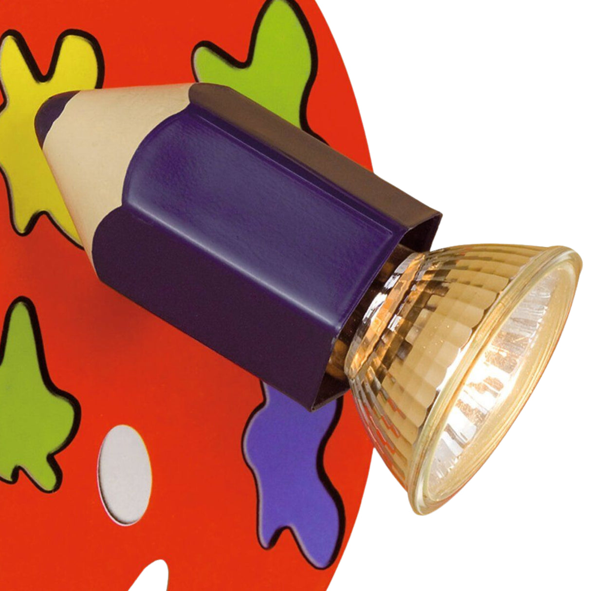 Spot de Iluminación Contemporáneo Rojo 1 Ajustable LED 450L 35 IP20 - Iluminacion | Bylmo