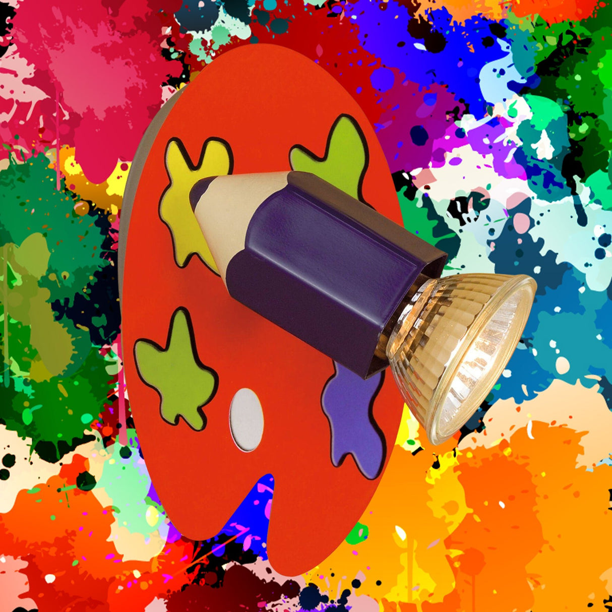 Spot de Iluminación Contemporáneo Rojo 1 Ajustable LED 450L 35 IP20 - Iluminacion | Bylmo