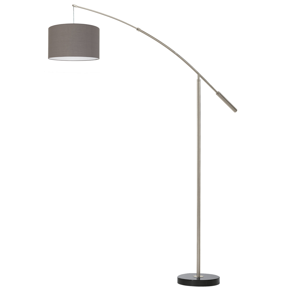 Lámpara de Piso Contemporáneo Gris Acero 32x160x195cm Diseño Único - Iluminacion | Bylmo