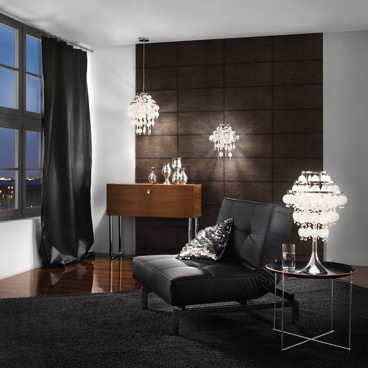 Lámpara de Mesa Contemporáneo Gris Acero Iluminación Ambiental 1100L - Iluminacion | Bylmo