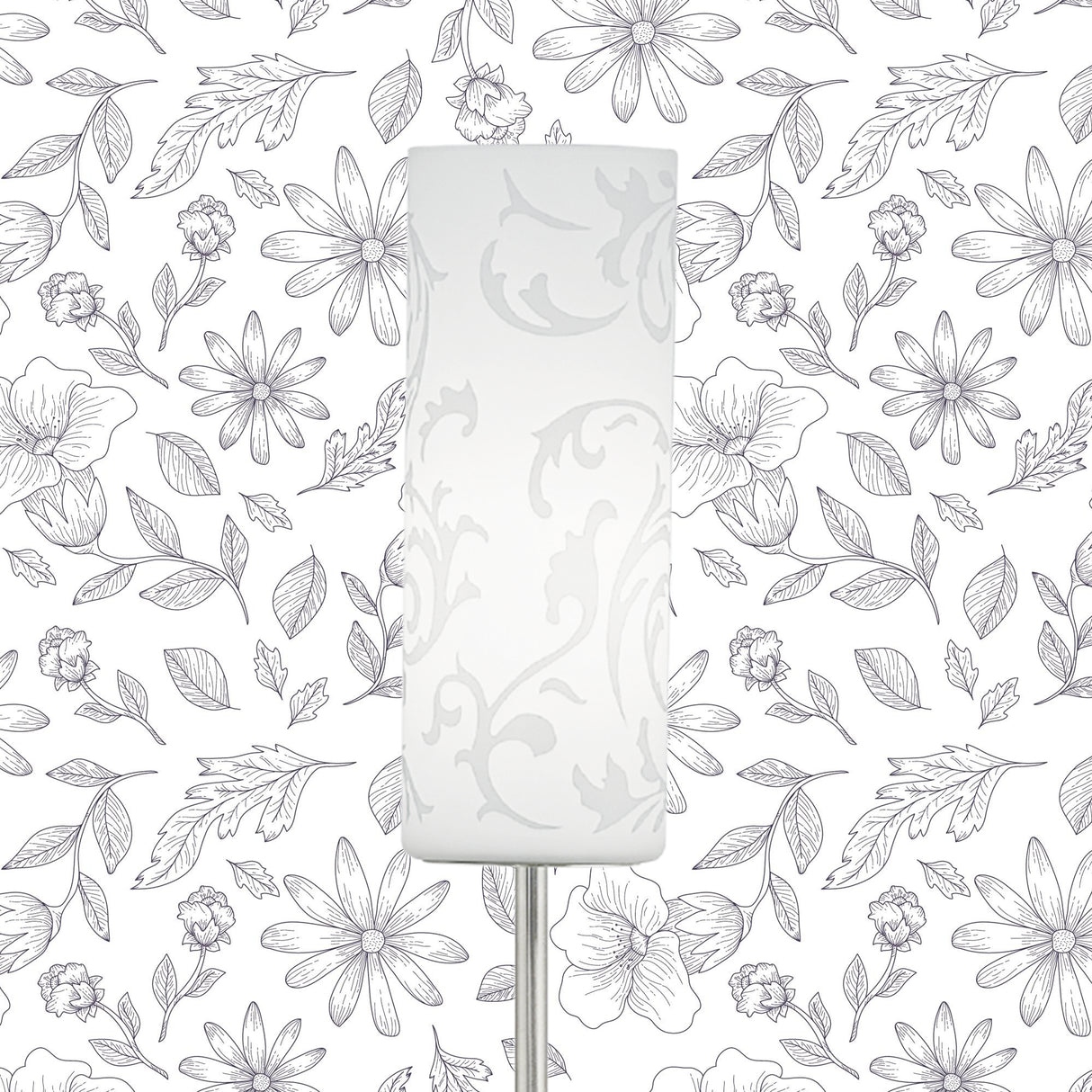 Lámpara de Piso Contemporáneo Gris Acero 11x11x153cm Iluminación Ambiente LED - Iluminacion | Bylmo