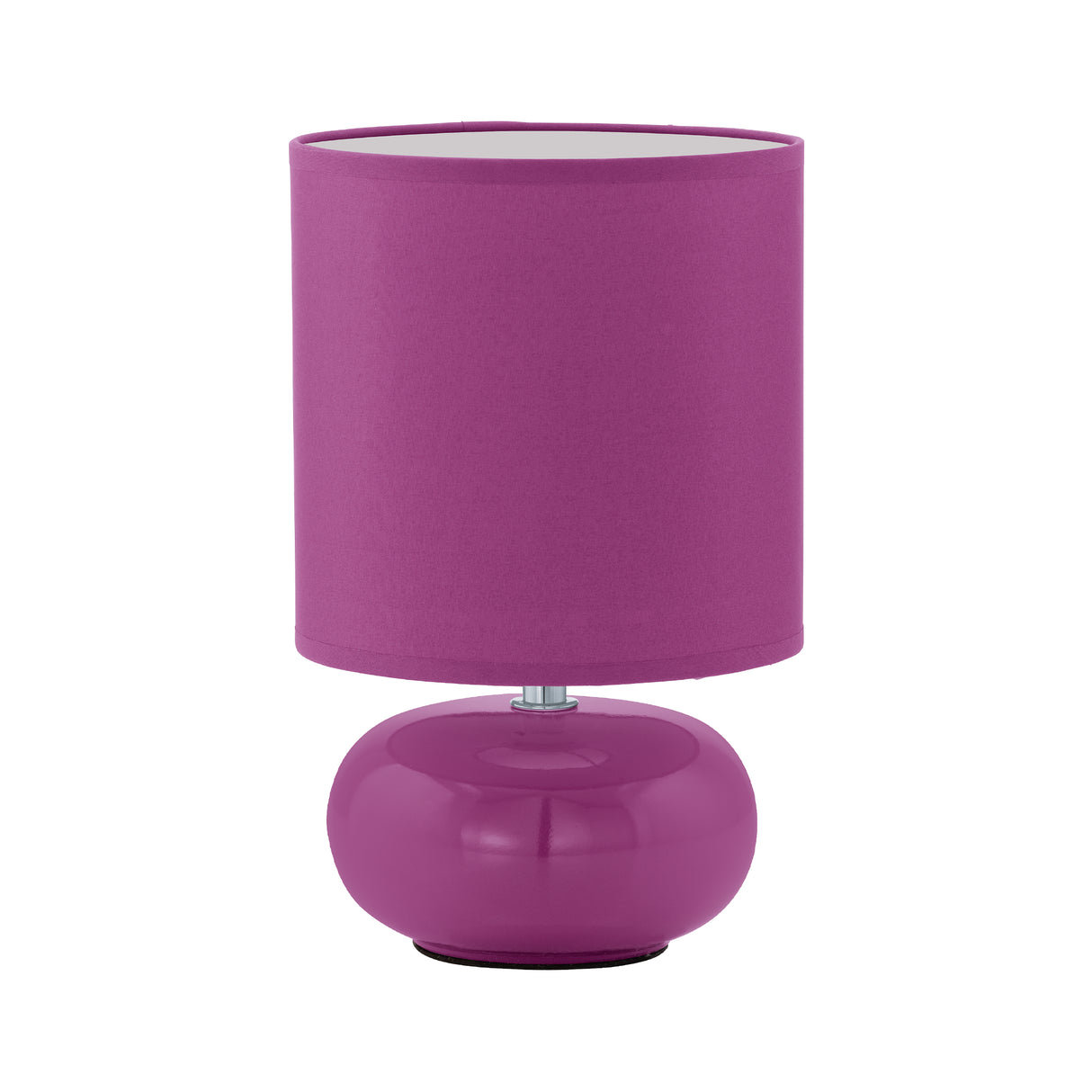 Lámpara de Mesa Contemporánea Morada 15x15x27cm CERÁMICA Iluminación LED 450 lumens - Iluminacion | Bylmo
