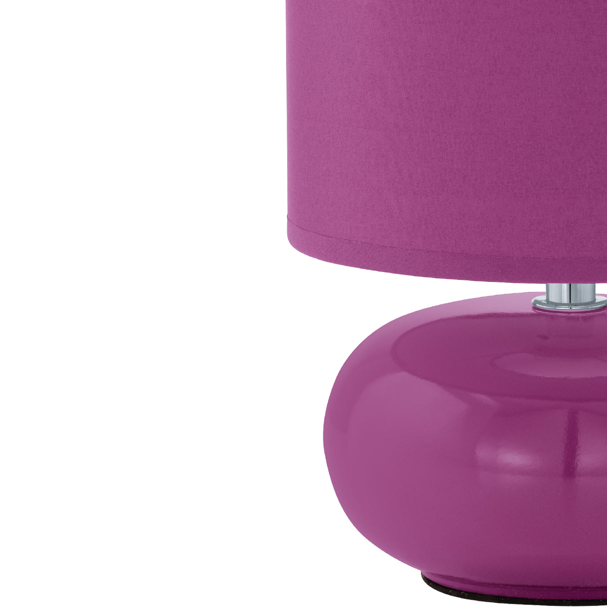 Lámpara de Mesa Contemporánea Morada 15x15x27cm CERÁMICA Iluminación LED 450 lumens - Iluminacion | Bylmo