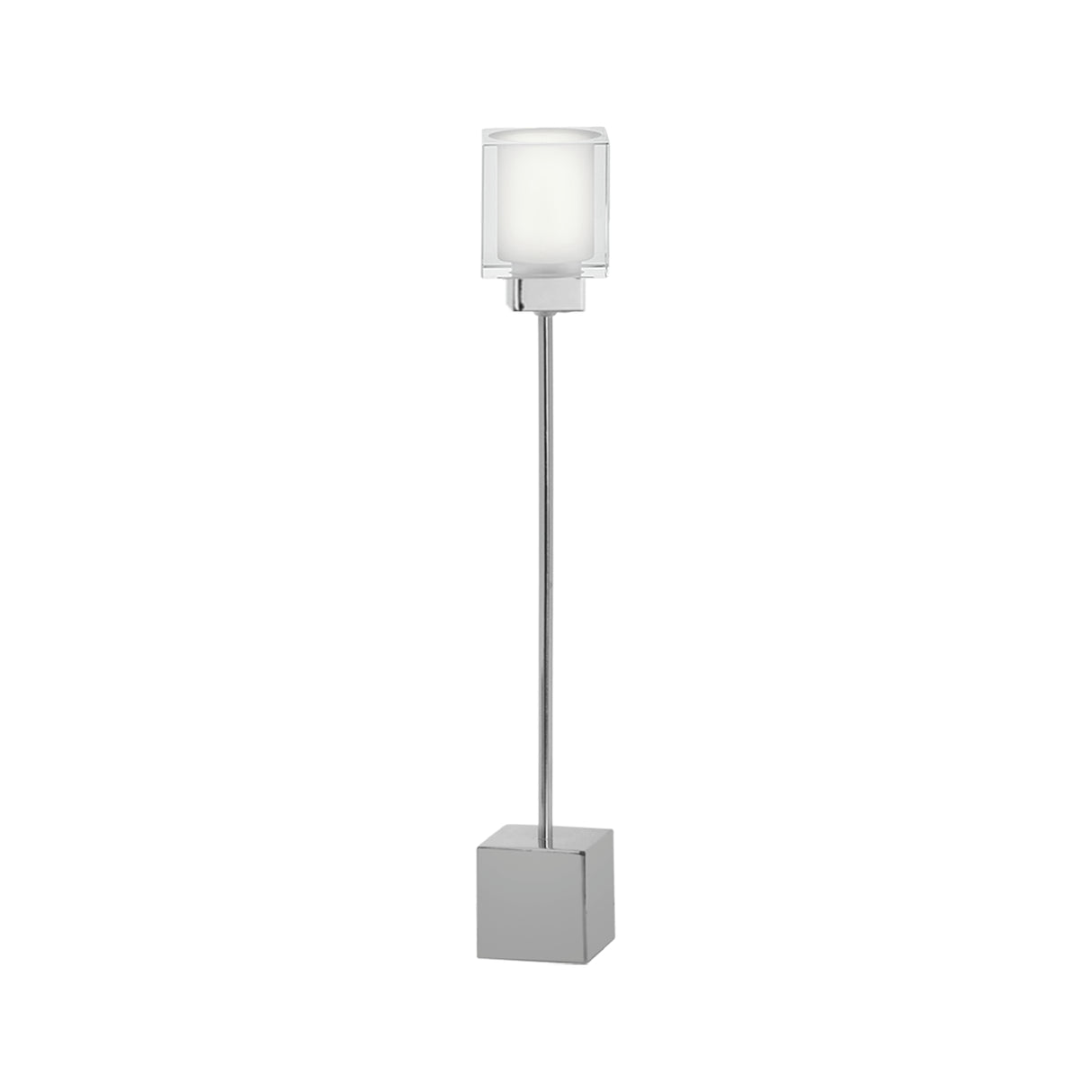 Lámpara de Mesa Moderno Gris Acero 1 Luz 45x8x8cm 1.25kg - Iluminacion | Bylmo