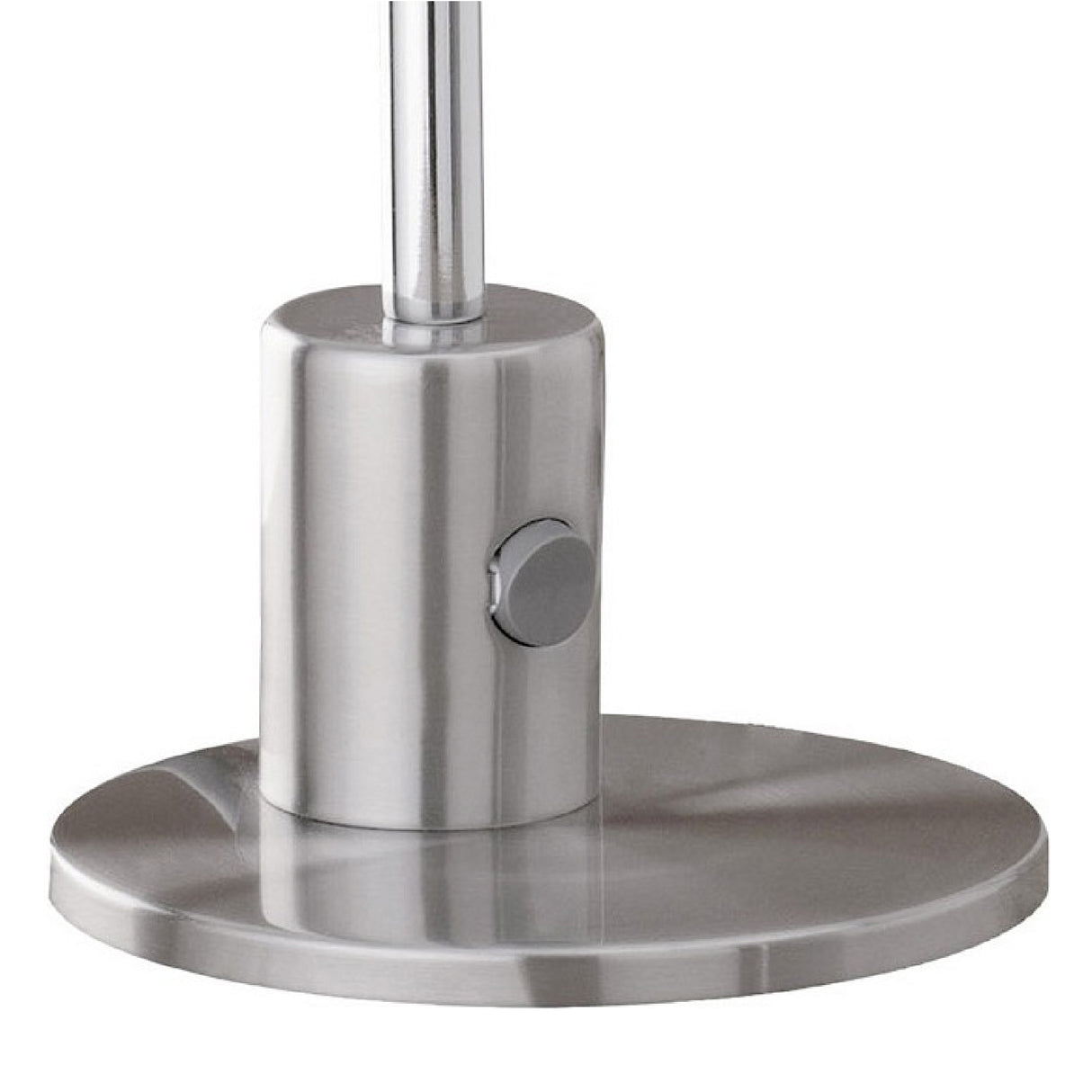 Lámpara de Mesa Moderno 12x12x33cm Gris Acero Portátil 1 Luz 450 Lúmenes LED - Iluminacion | Bylmo