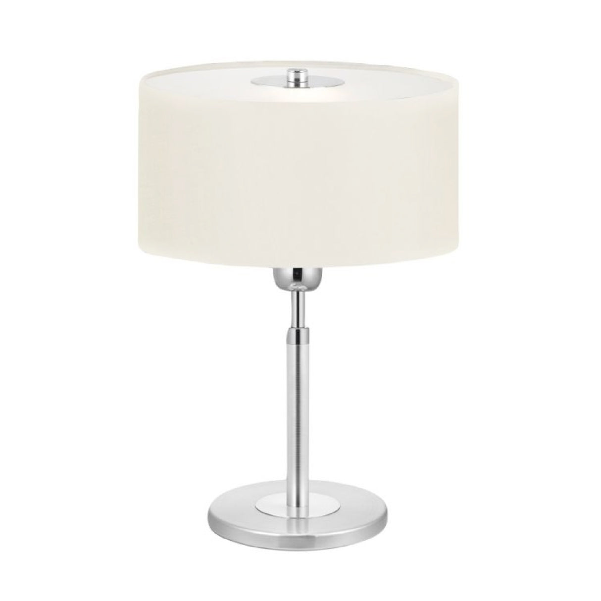Lámpara de Mesa Contemporáneo Beige 1.91kg 23x23x38cm ACERO - Iluminacion | Bylmo