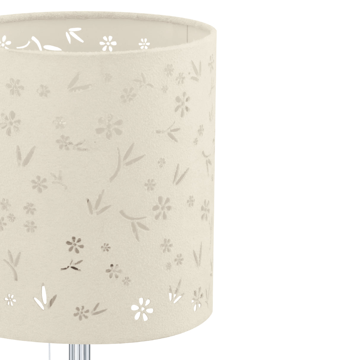 Lámpara de Mesa Contemporáneo Beige 16x16x37cm ACERO 1 Luz IP20 LED - Iluminacion | Bylmo