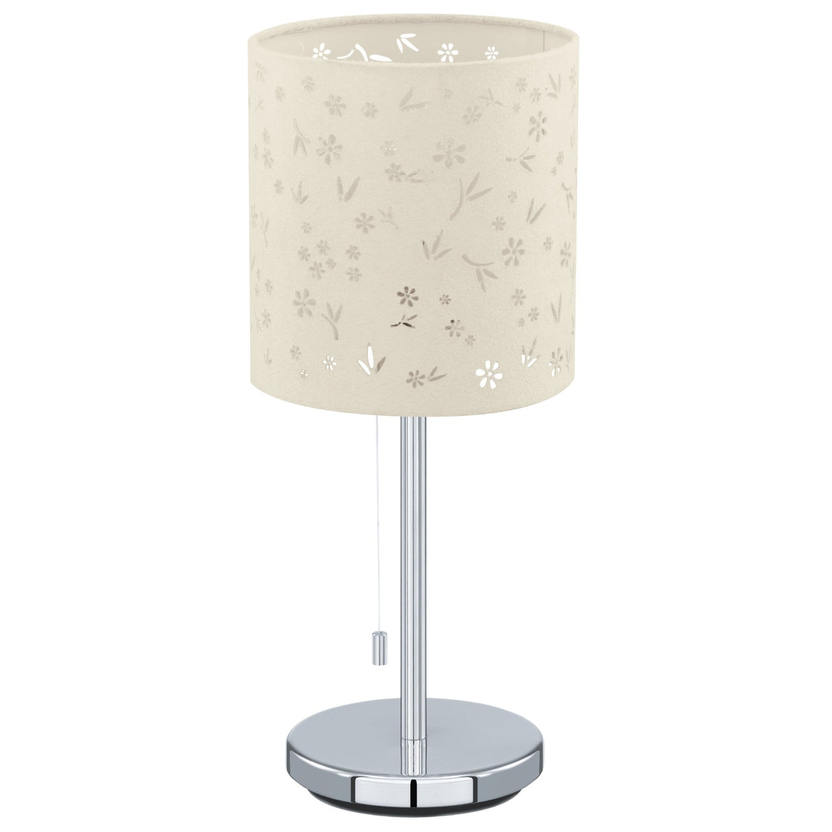 Lámpara de Mesa Contemporáneo Beige 16x16x37cm ACERO 1 Luz IP20 LED - Iluminacion | Bylmo
