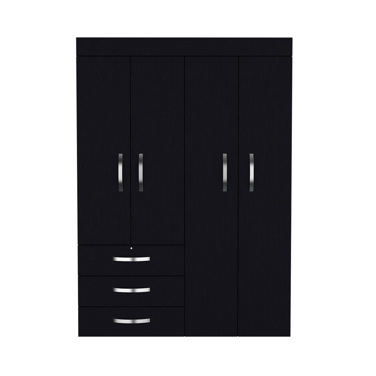 Closet Denver Wengue 119.2x172.8cm con Cuatro Puertas - Closets | Bylmo