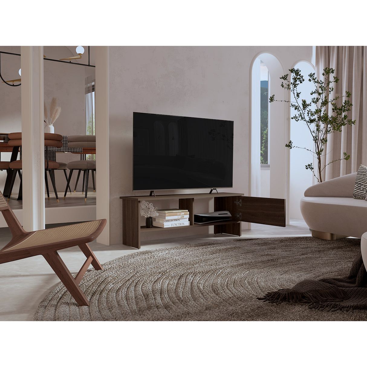 Rack de TV Lyft Milan 120.3x42.1cm para TV Hasta 50 pulgadas - Muebles de TV | Bylmo