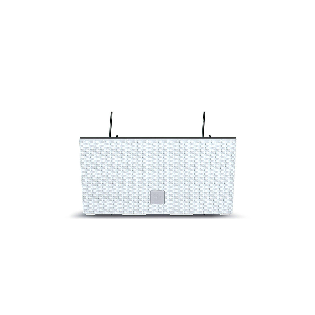 Matera Rato Case W Blanco 39.5x19.5cm Rectangular Para Barandas - Materas y Macetas | Bylmo