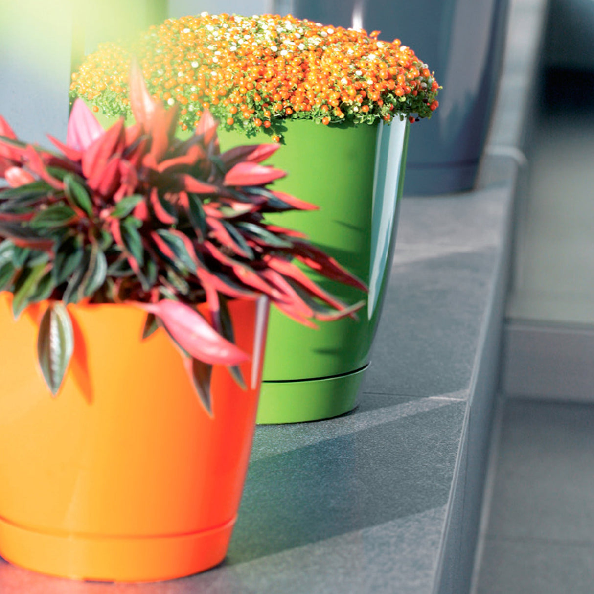 Matera Coubi Round Blanco 21x19.3cm Cónica De Escritorio - Materas y Macetas | Bylmo