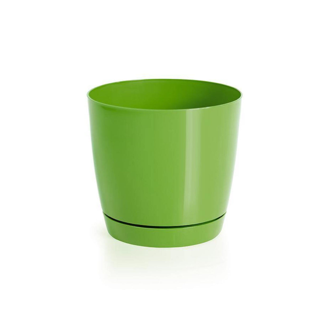 Matera Coubi Round Verde Oliva 21x19.3cm Cónica De Escritorio - Materas y Macetas | Bylmo