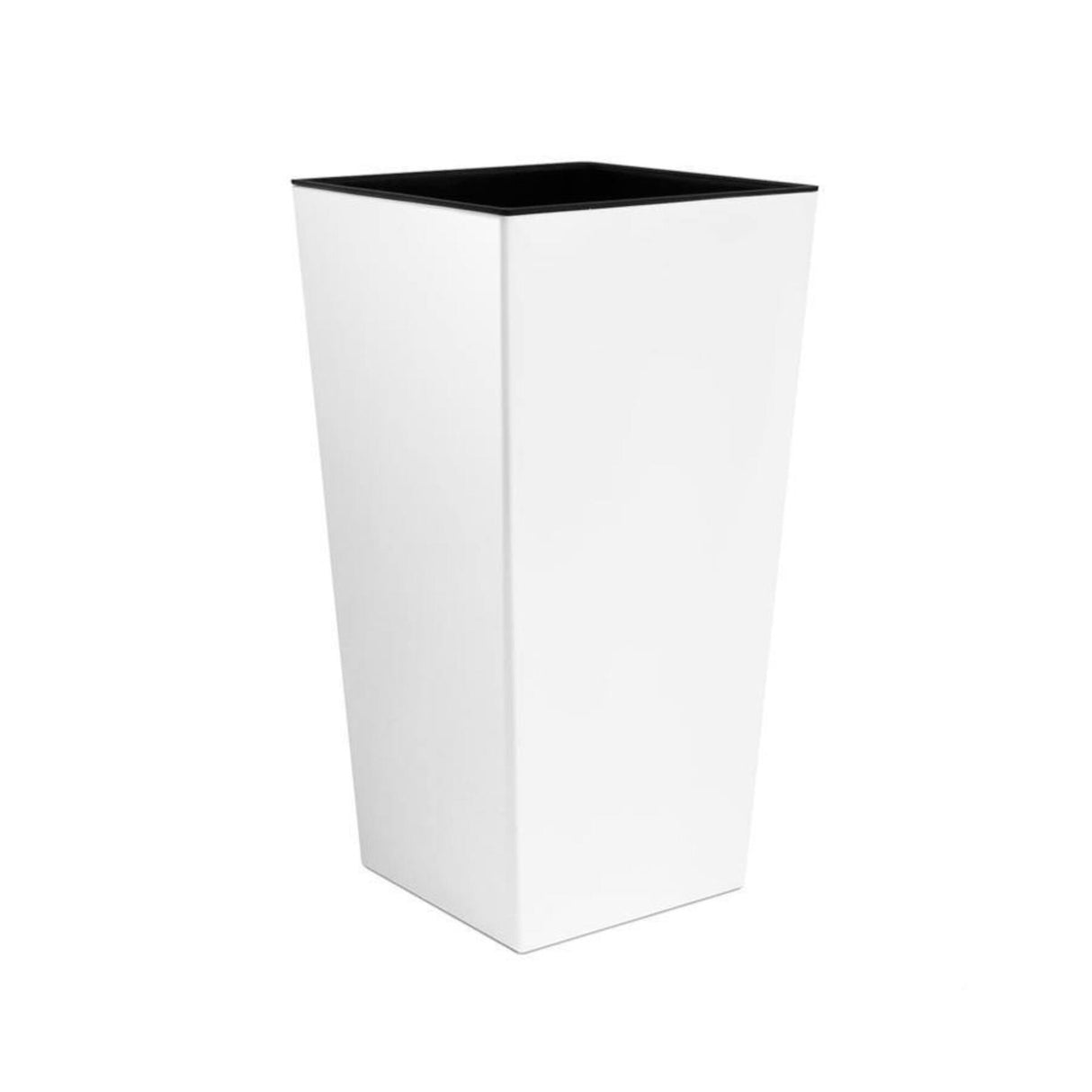 Matera Urbi Blanco 14x26.5cm Cuadrada Tradicionales De Piso - Materas y Macetas | Bylmo