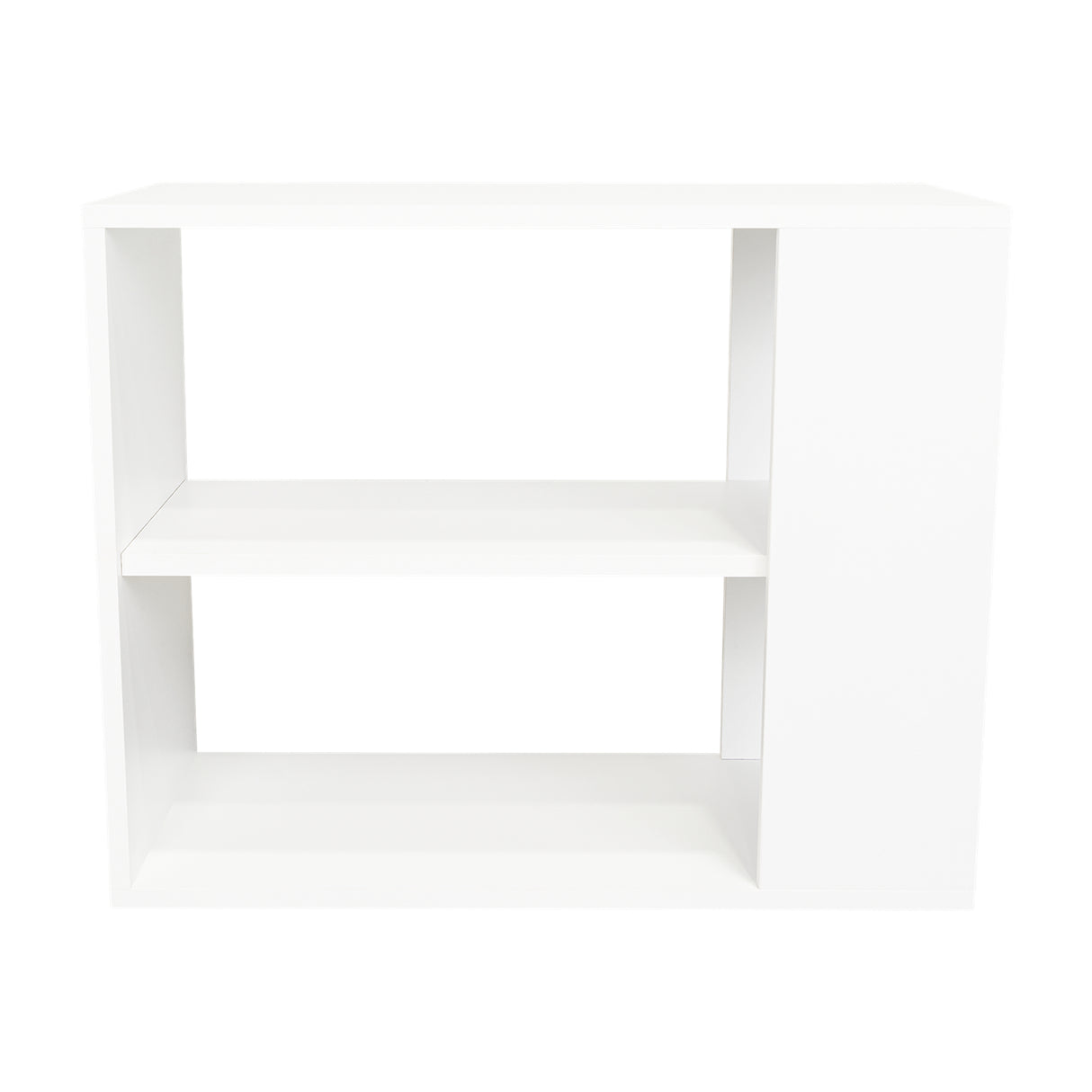 Mesa Auxiliar Garden Blanco 60x50cm Rectangular con Patas - Mesas Auxiliares | Bylmo