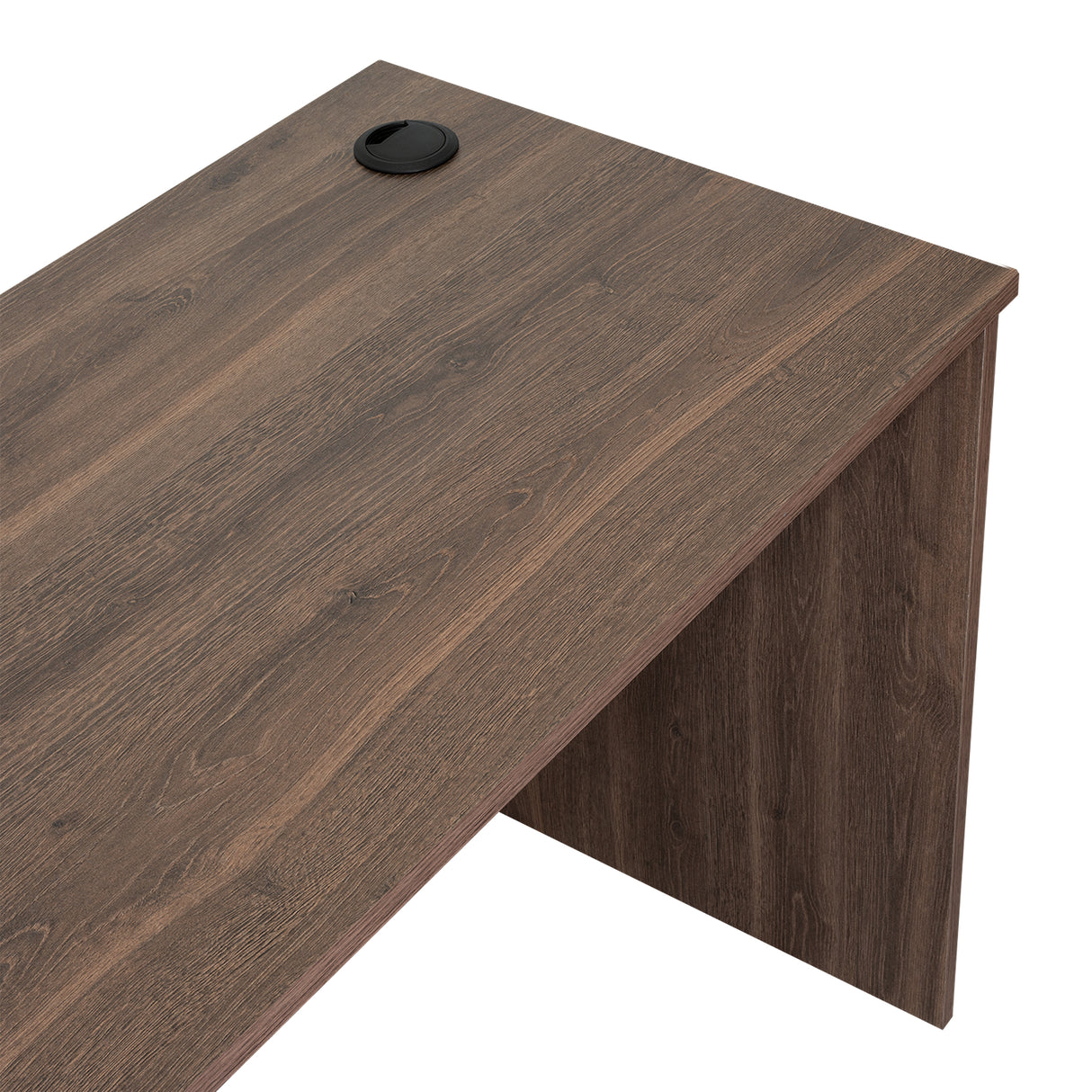 Escritorio Clásico Malibu Milan 120x75cm con Dos Pasacables - Escritorios | Bylmo