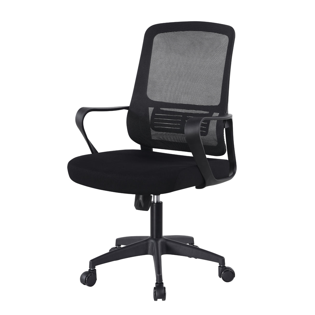 Silla de Oficina Foshan 2024 Negro 50x108cm Con Espaldar y Soporte Lumbar - Sillas de Oficina | Bylmo