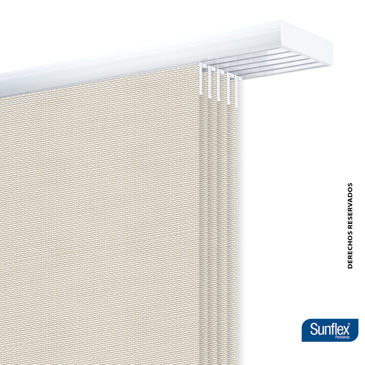 Panel Japones Arena 180x220cm de Riel - PANEL JAPONES | Bylmo