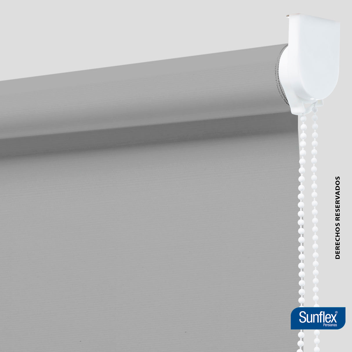 Cortina Blackout Gris 180x230cm de Tubo - Cortinas y Persianas | Bylmo