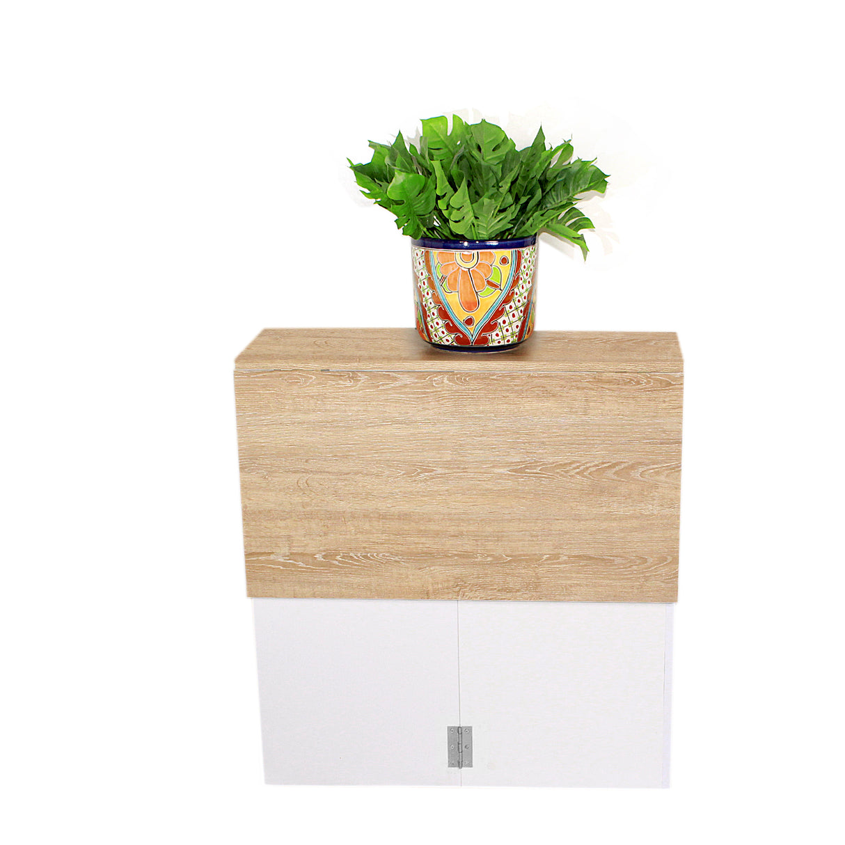 Combo Comedor Plegable y Cuatro Sillas Sillas Rectangular Blanco y Vienes 110x75cm para Cuatro Puestos - Comedores | Bylmo