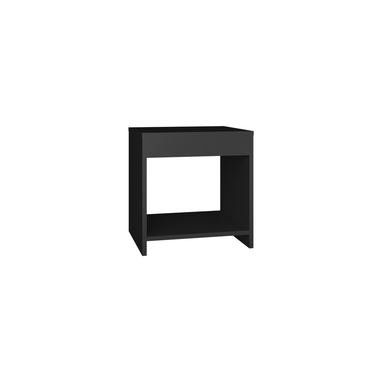 Mesa de Noche Chroma Wengue 40x42.1cm Con Compartimiento - Mesas de Noche | Bylmo