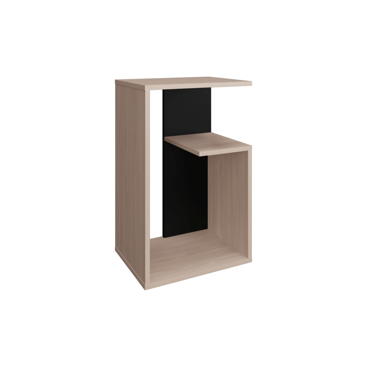 Mesa de Centro Everett Nacar y Wengue 39.8x63.4cm Rectangular - Mesas de Centro | Bylmo