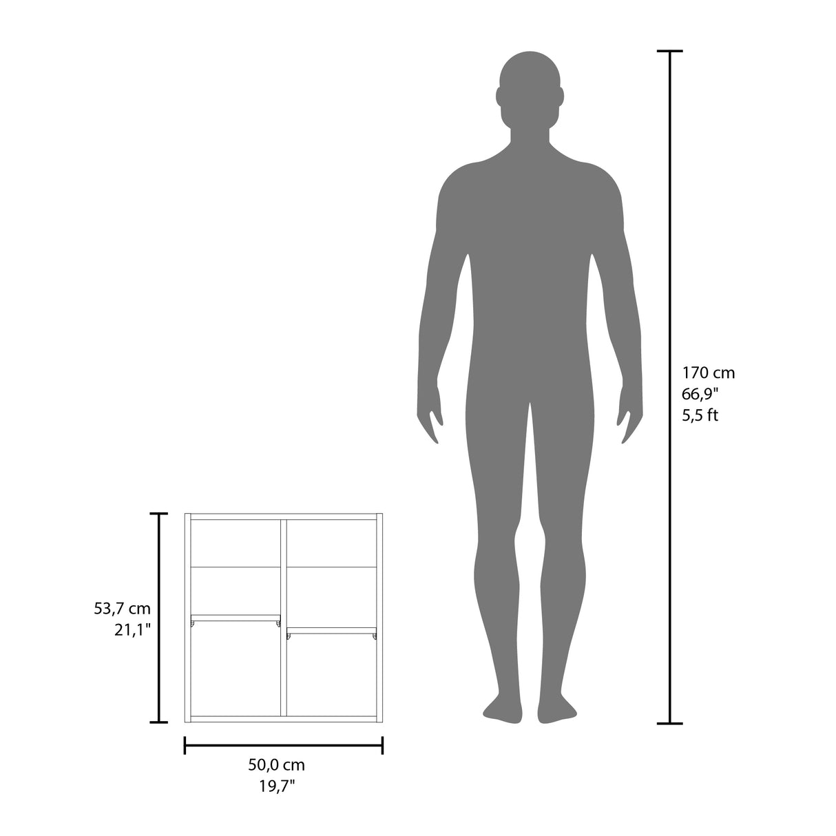 Gabinete de Baño Duma Blanco 50x53.7cm Rectangular Con Espejo - Gabinetes de Baño | Bylmo