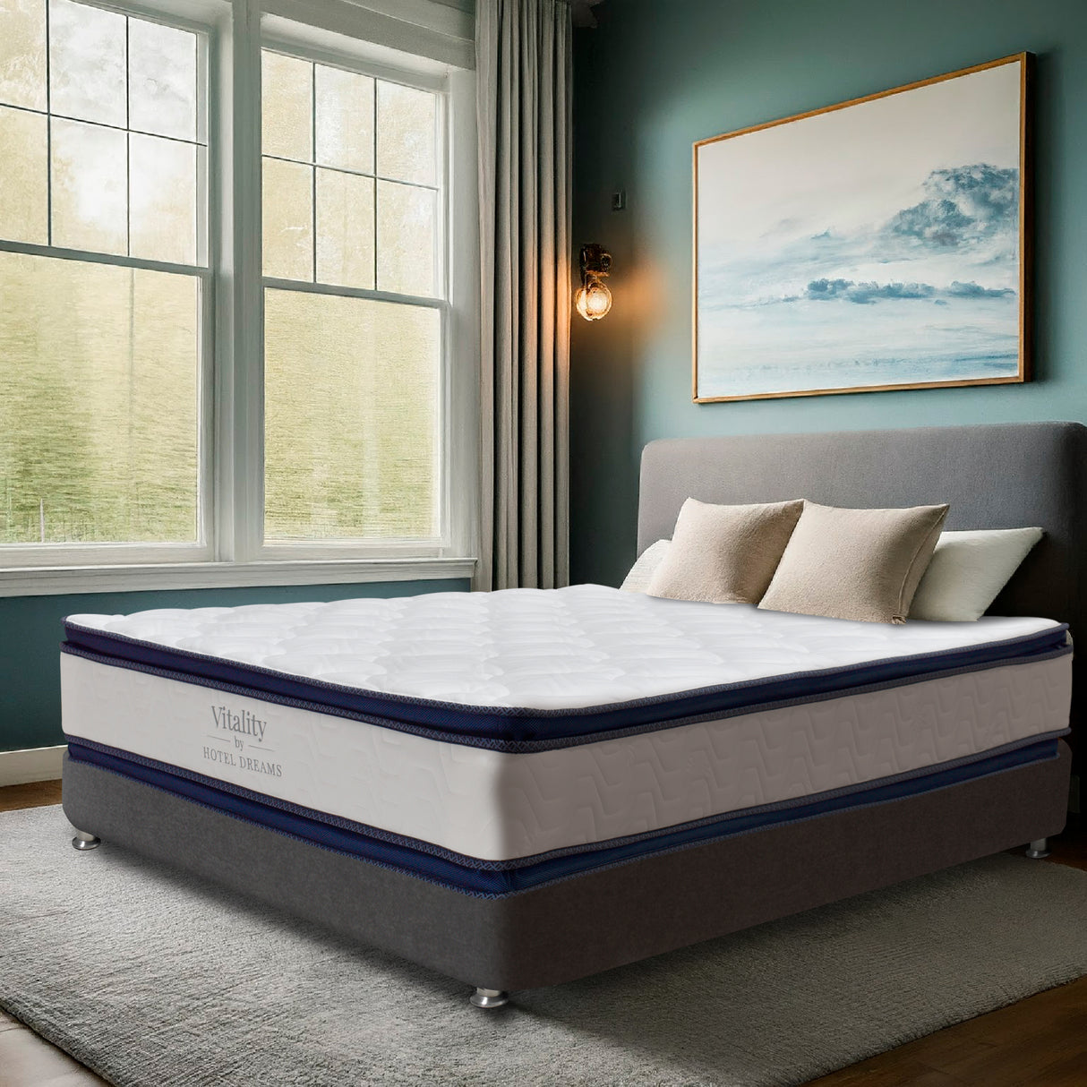 Colchón Vitality Semidoble 120 X 190 Cm Medio Firme y Ortopedico - Colchones | Bylmo