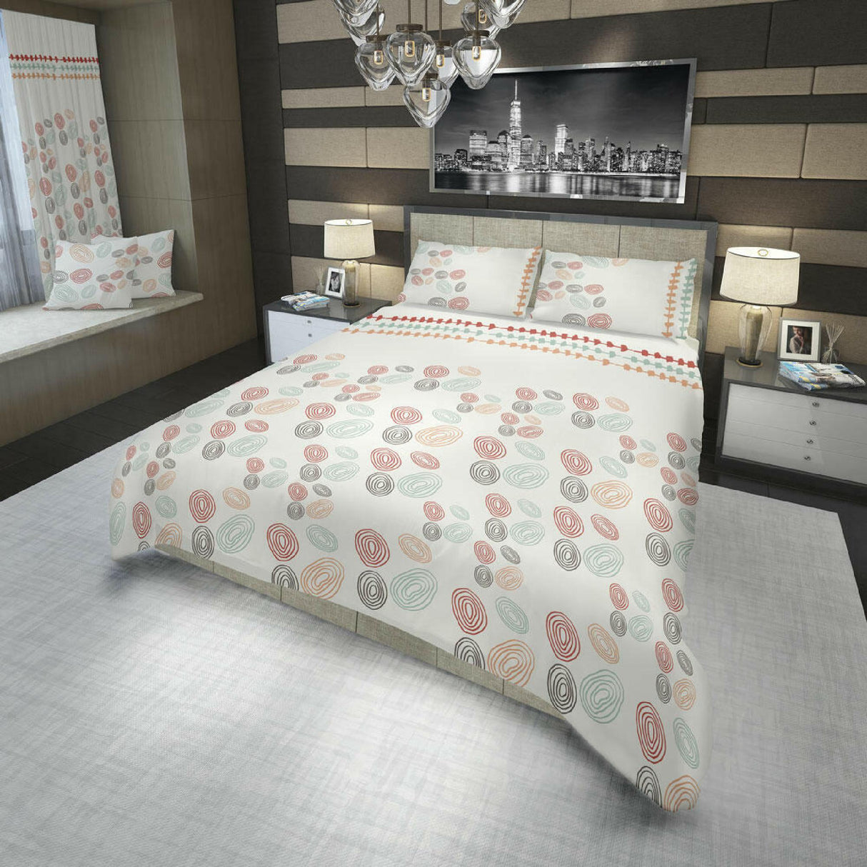 Juego de Sabanas Basic Blanco Moderno 4 Piezas 180 Hilos 200x200cm - SABANAS | Bylmo