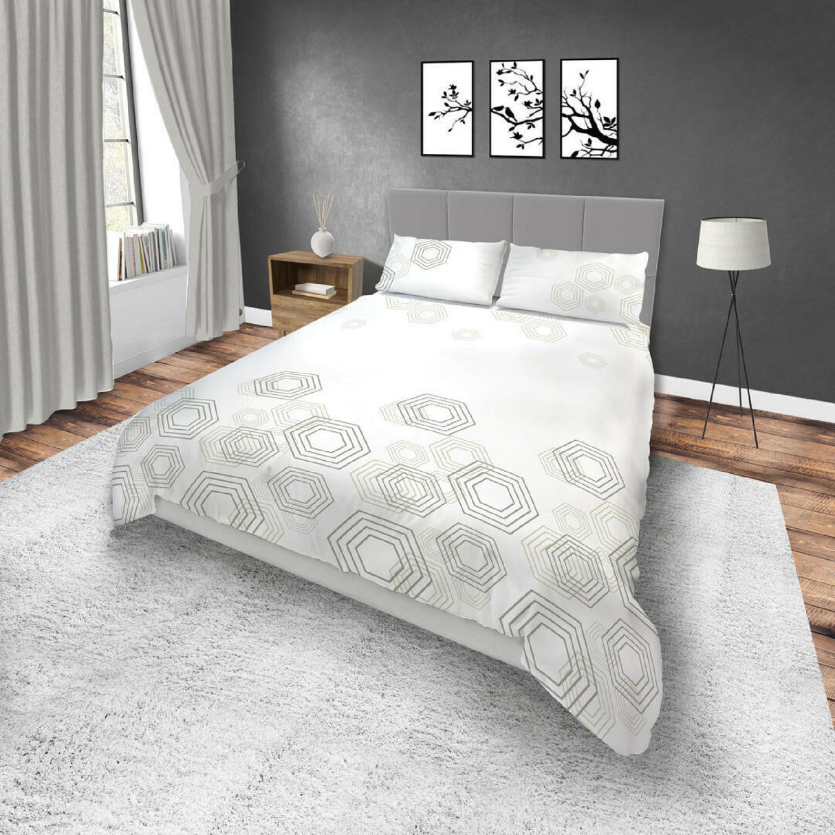 Juego de Sabanas Basic Blanco 4 piezas 200x200cm suavidad extra - SABANAS | Bylmo