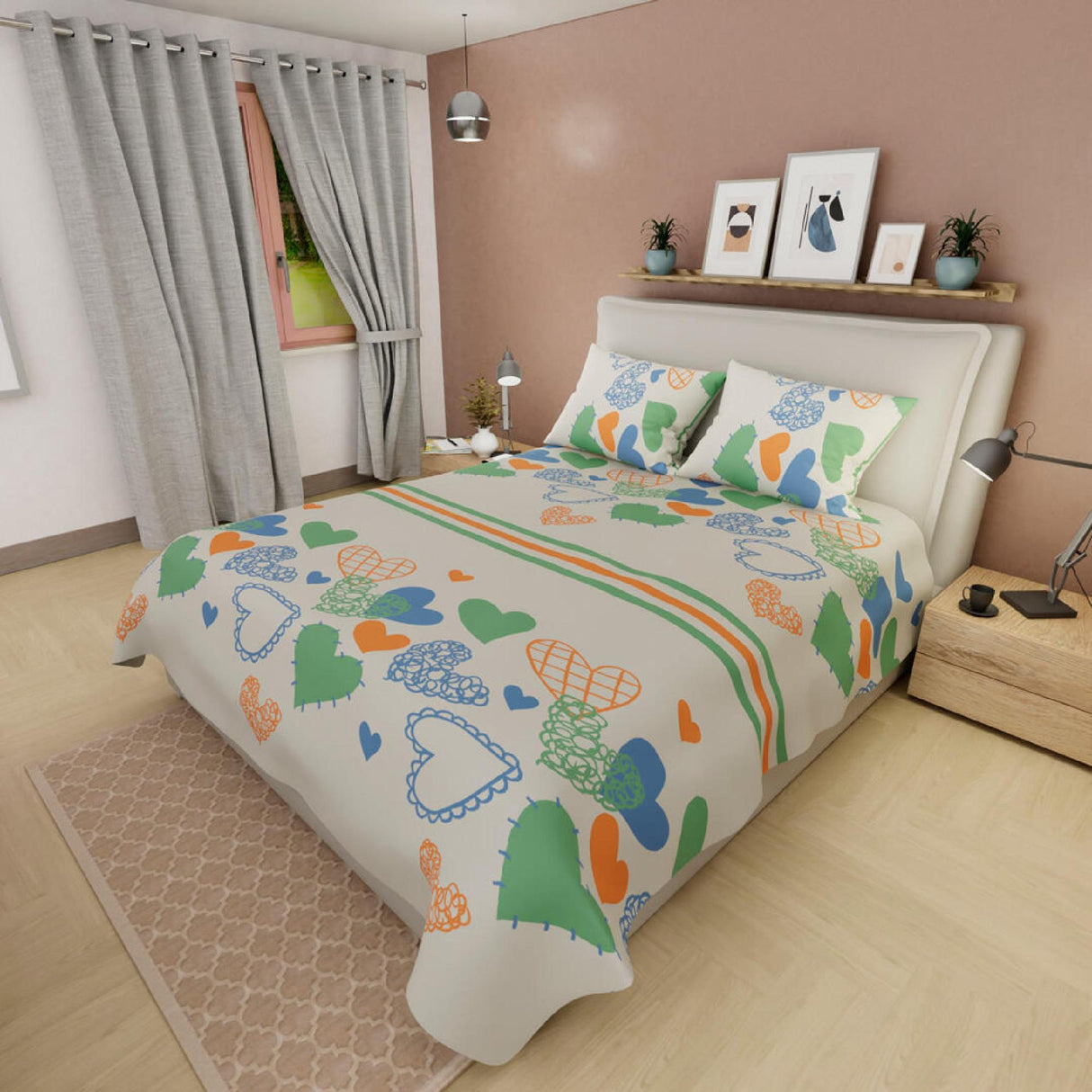 Juego de Sabanas Basic 4 piezas 180 hilos suaves y frescas. - Sabanas | Bylmo