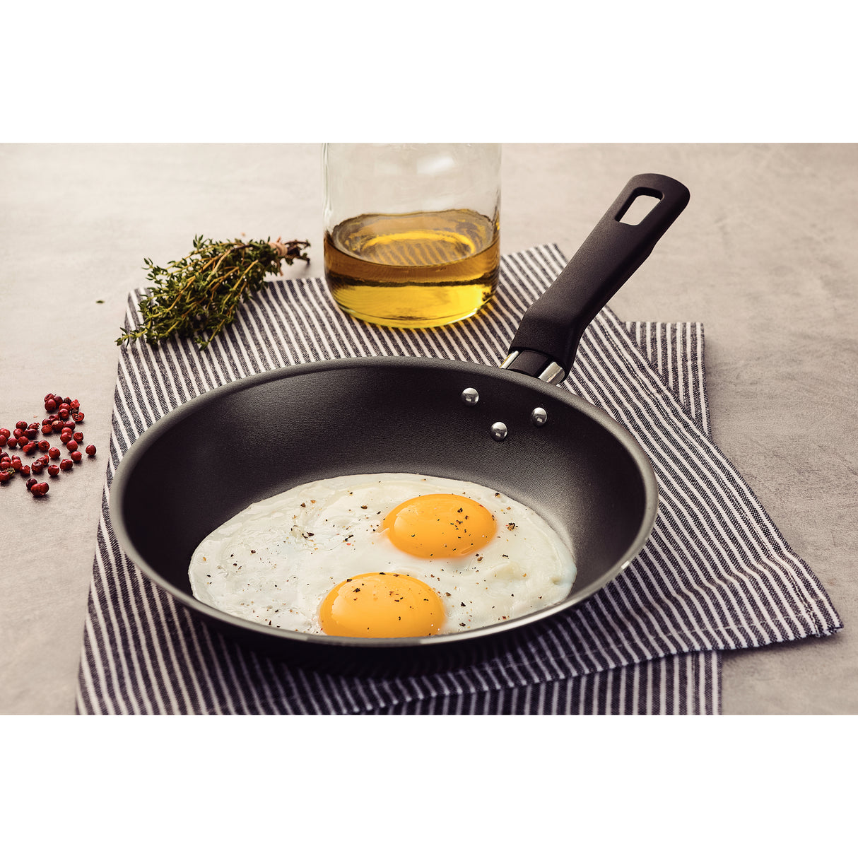 Set de Sartenes Loreto Grafito con Antiadherente Starflon Max Para Uso Casero - Ollas y Sartenes | Bylmo