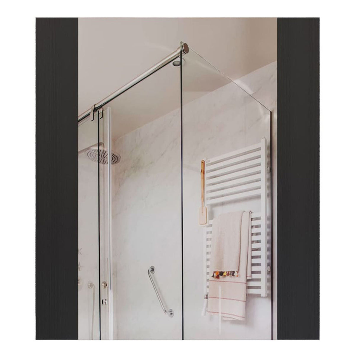 Gabinete de Baño Niki Wengue 43x48cm Rectangular Con Espejo - GABINETES DE BANHO | Bylmo