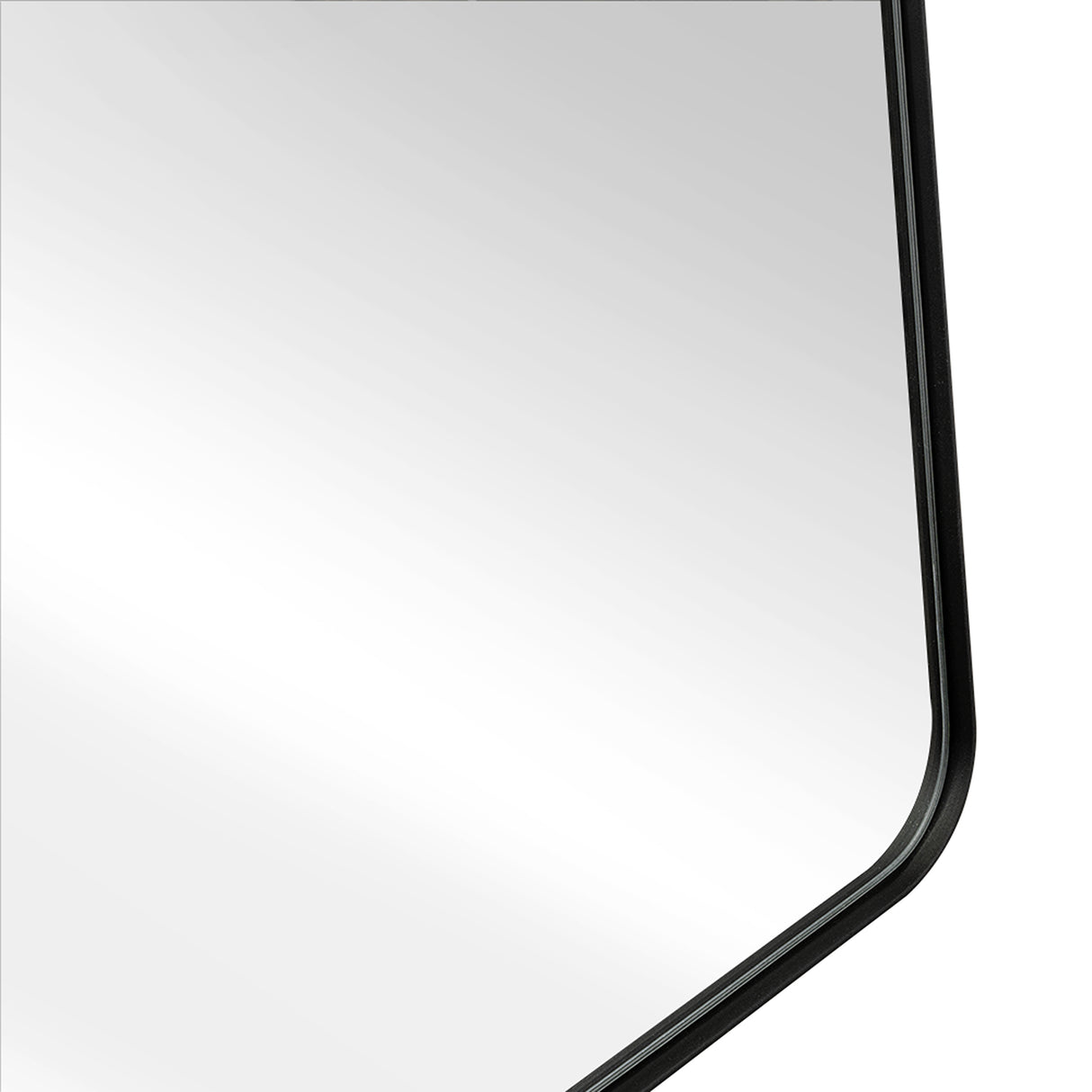 Espejo Letty Negro 48x160cm Rectangular De Piso o Pared - ESPEJOS DE PISO | Bylmo