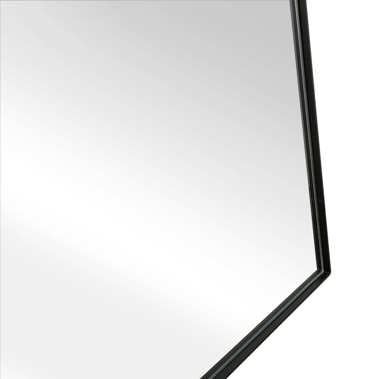 Espejo Tony Negro 48x160cm Rectangular De Piso o Pared - ESPEJOS DE PISO | Bylmo