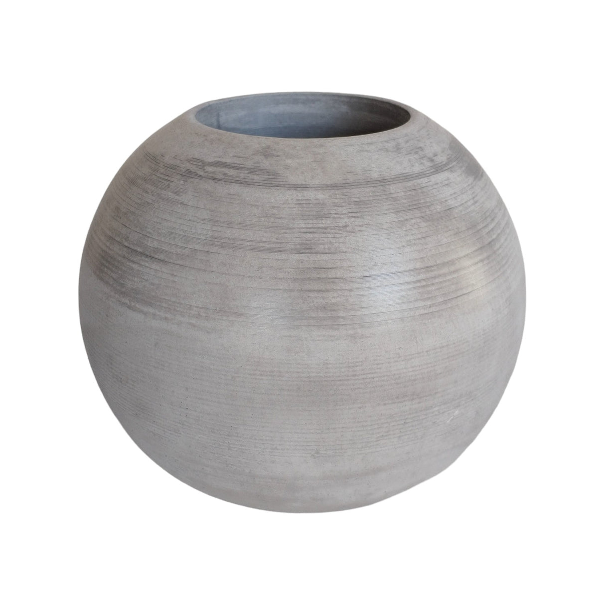 Matera de mesa Mediana Luna Gris 15x13cm Cónica - MATERAS Y MACETAS | Bylmo