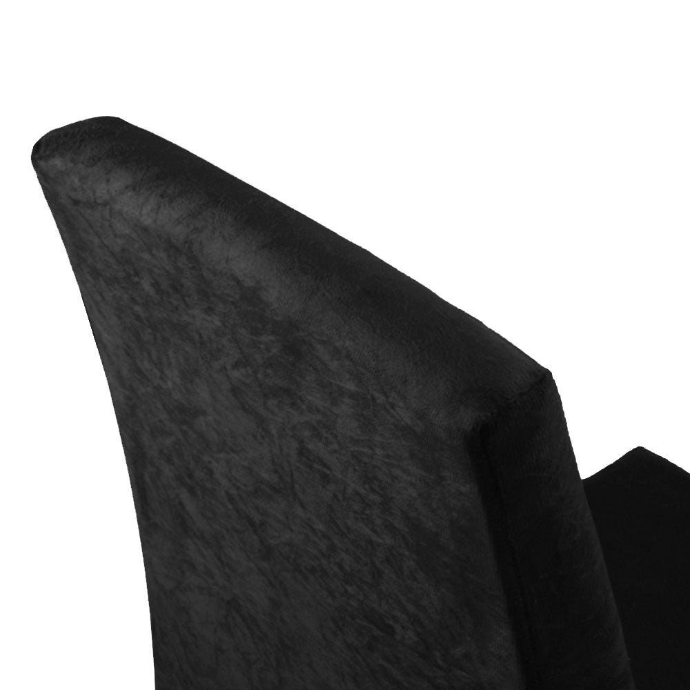 Combo Comedor y Sillas Evelin Marron y Negro Oxford 90x78cm Cuadrado de Cuatro Puestos con Cuatro Sillas - COMEDORES | Bylmo