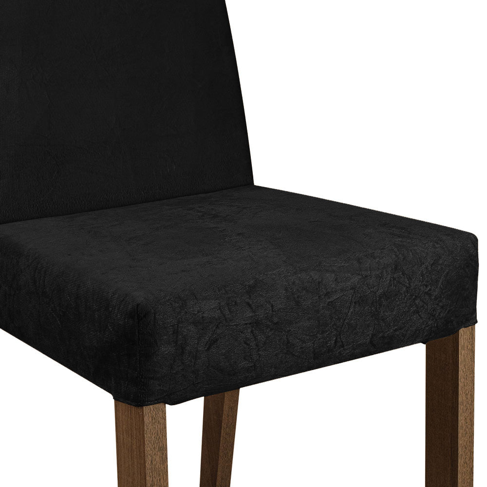 Kit x 2 Sillas Comedor Marron Oxford 45x94cm con Espaldar Liso - SILLAS Y BUTACOS | Bylmo