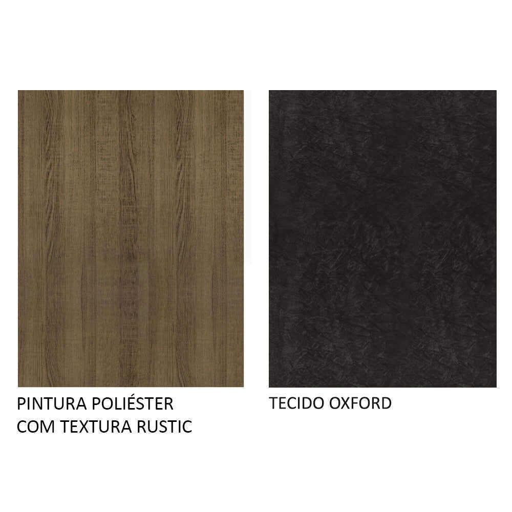 Kit x 2 Sillas Comedor Marron Oxford 45x94cm con Espaldar Liso - SILLAS Y BUTACOS | Bylmo
