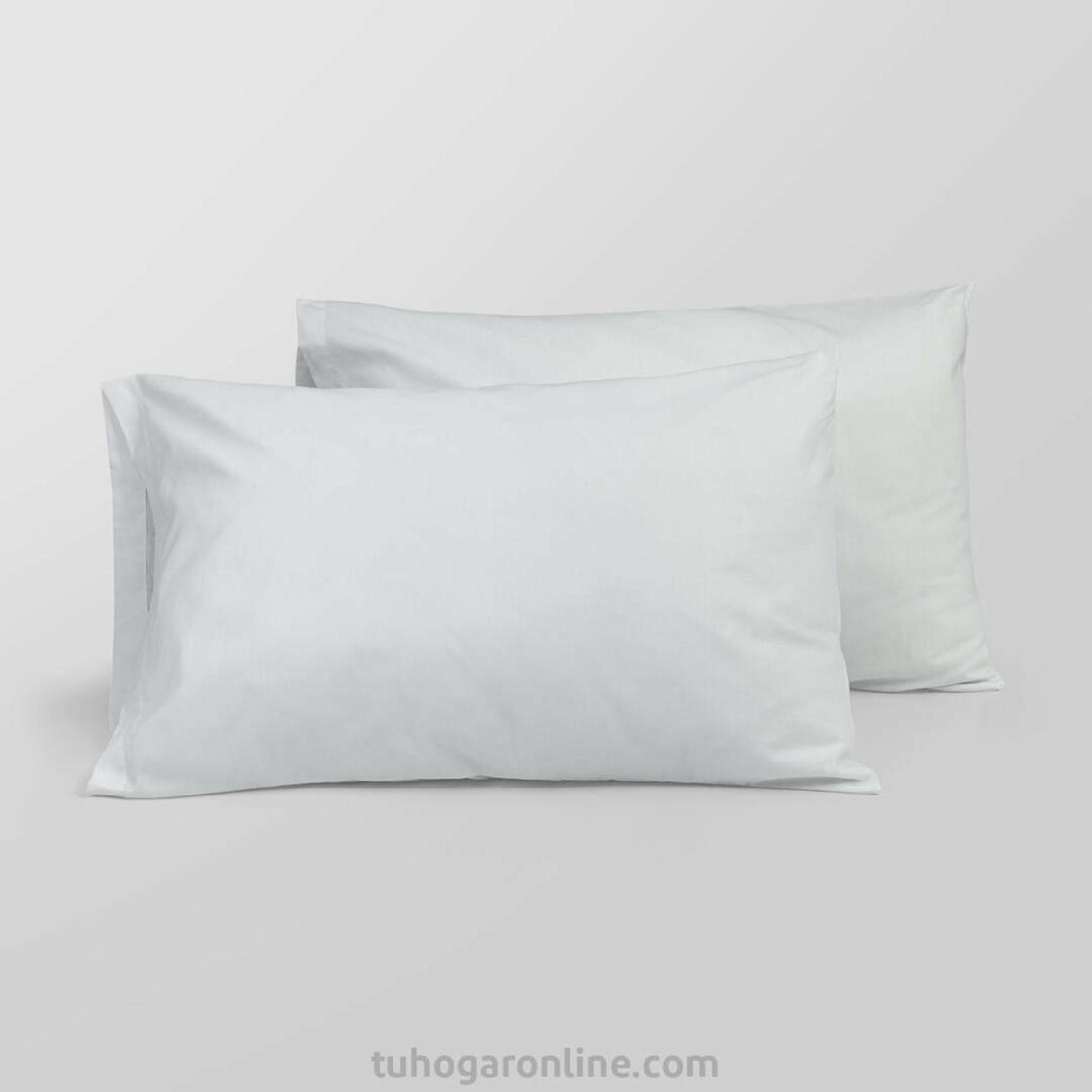 Set X 2 Fundas de Almohada Fondo Entero Blanco 50x90cm Hipoalergénica y Antiácaros - FUNDAS DE ALMOHADA | Bylmo