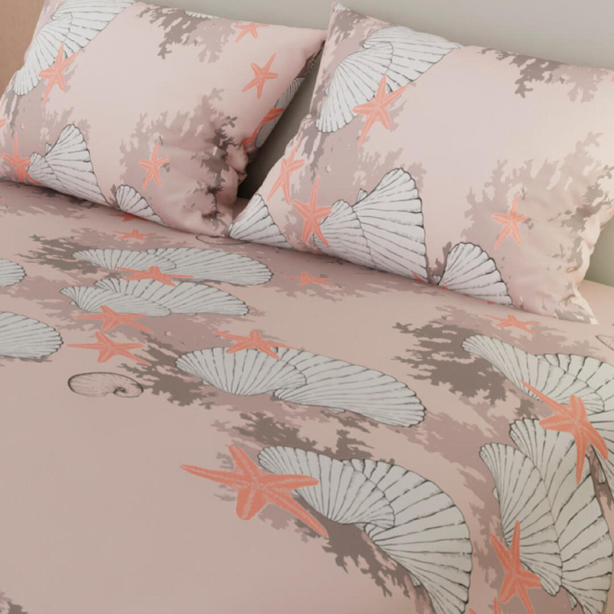 Juego de Sábanas Océano Palo de Rosa Para cama Sencilla 100 X 190 Cm - SABANAS | Bylmo