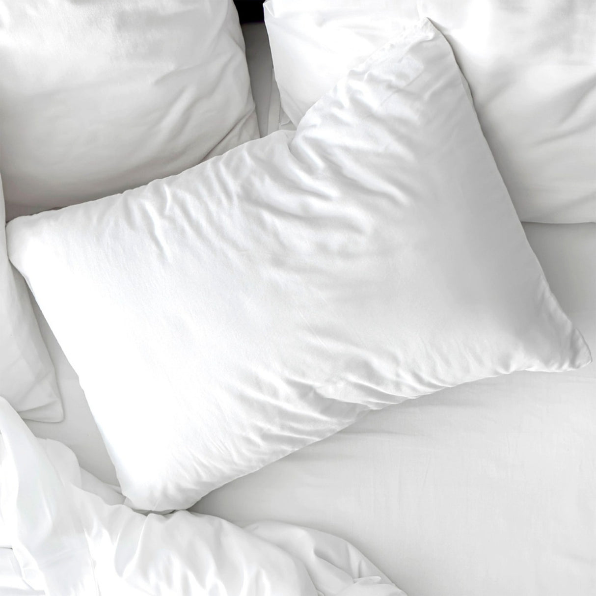Almohada Suave De Fibras Sintéticas 50X70Cm Hipoalergénica Para Dormir Boca Arriba - ALMOHADAS | Bylmo