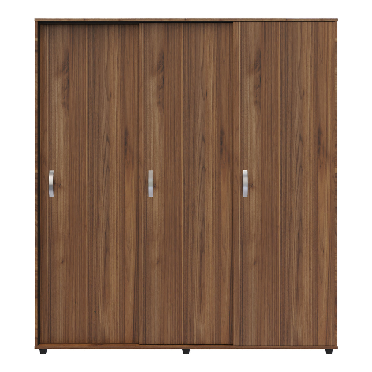 Closet Berlin Gales y Wengue 180x200cm Con Cuatro Cajones y Dos Entrepaños - CLOSETS | Bylmo