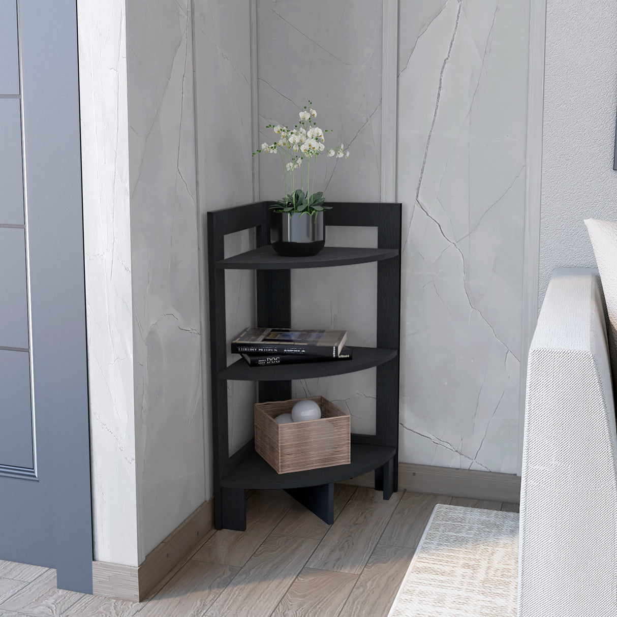 Mesa Auxiliar Riga Wengue 39x80cm Rectangular - MESAS AUXILIARES | Bylmo