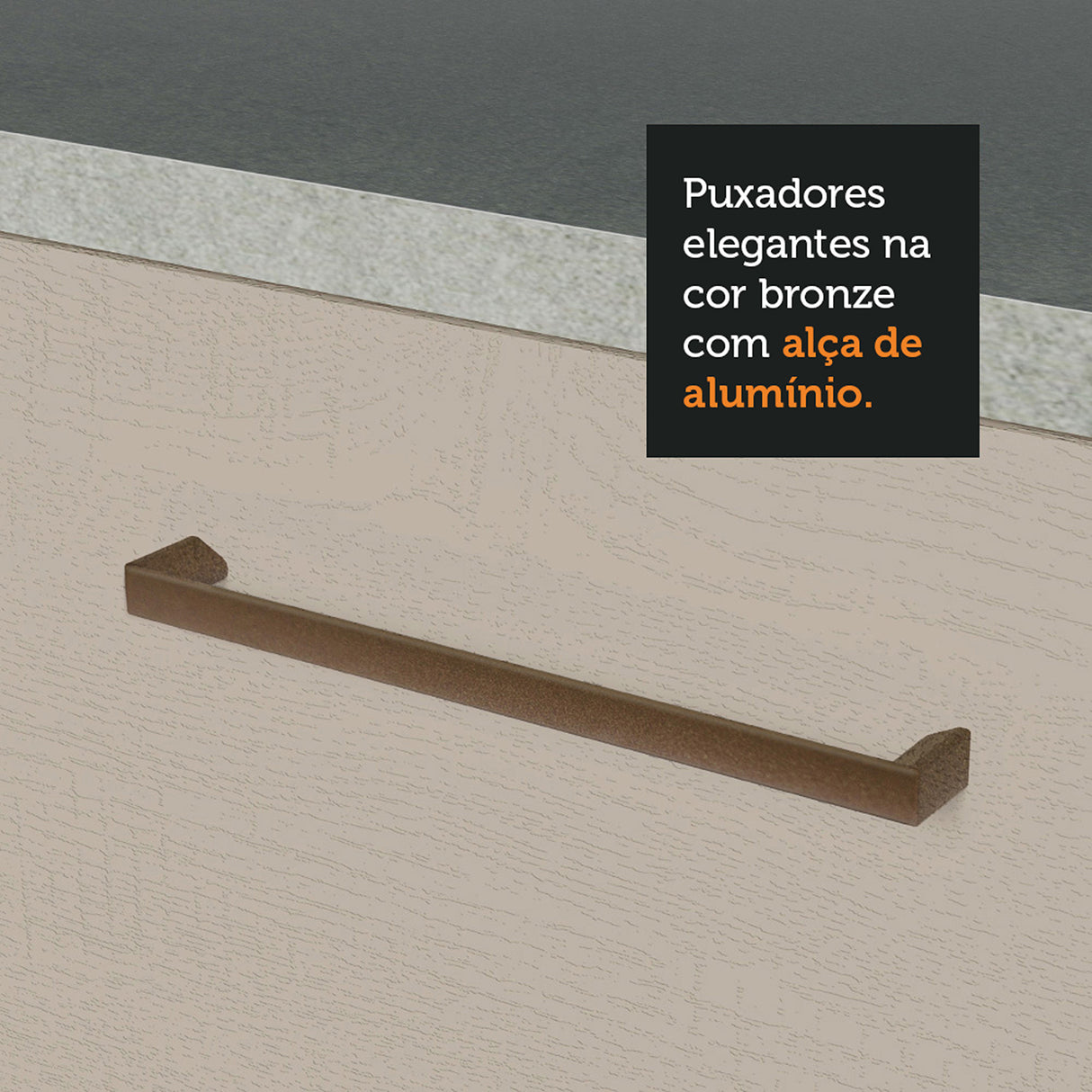 Mueble Inferior de Cocina Agata Blanco y Crema 120x81cm sin Mesón - MUEBLES INFERIORES DE COCINA | Bylmo