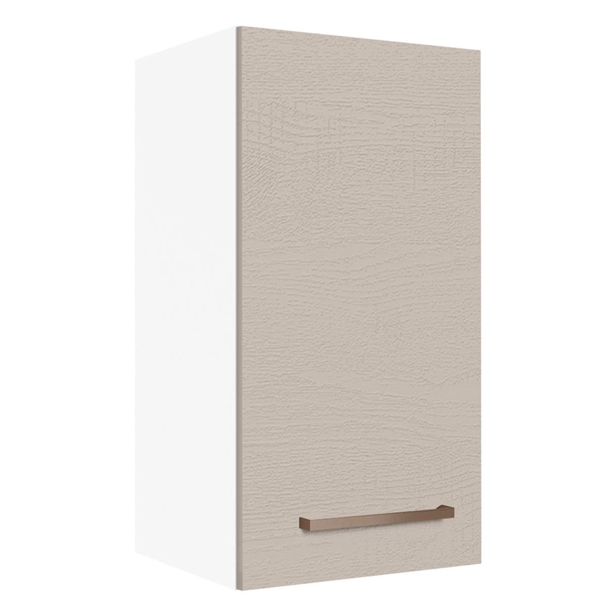 Mueble Superior de Cocina Agata Blanco y Crema 35x66cm con Un Entrepaño - MUEBLES SUPERIORES DE COCINA | Bylmo